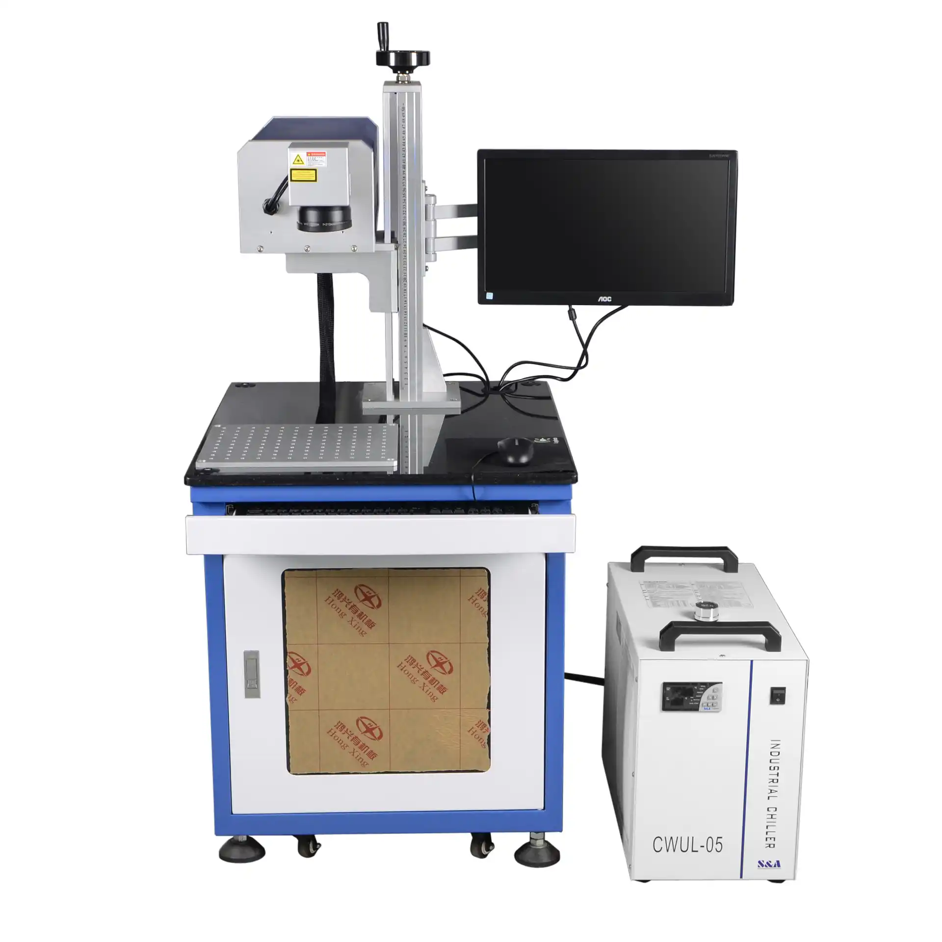 RHTEC Cabinet Type UV Laser Marking and Engraving Machine