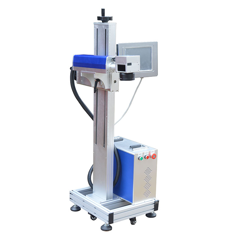 RHTEC Flying Type Fiber Laser Printing Machine For Production Line